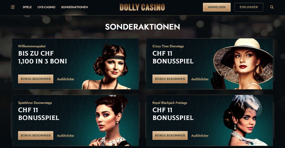 Dolly Casino Promotions