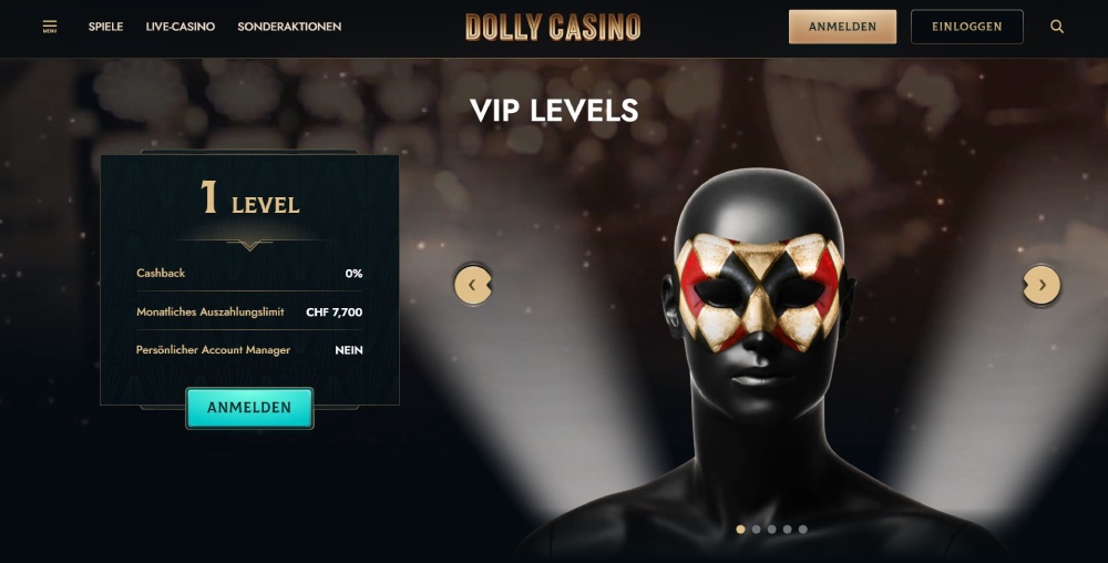 Dolly Casino VIP Program